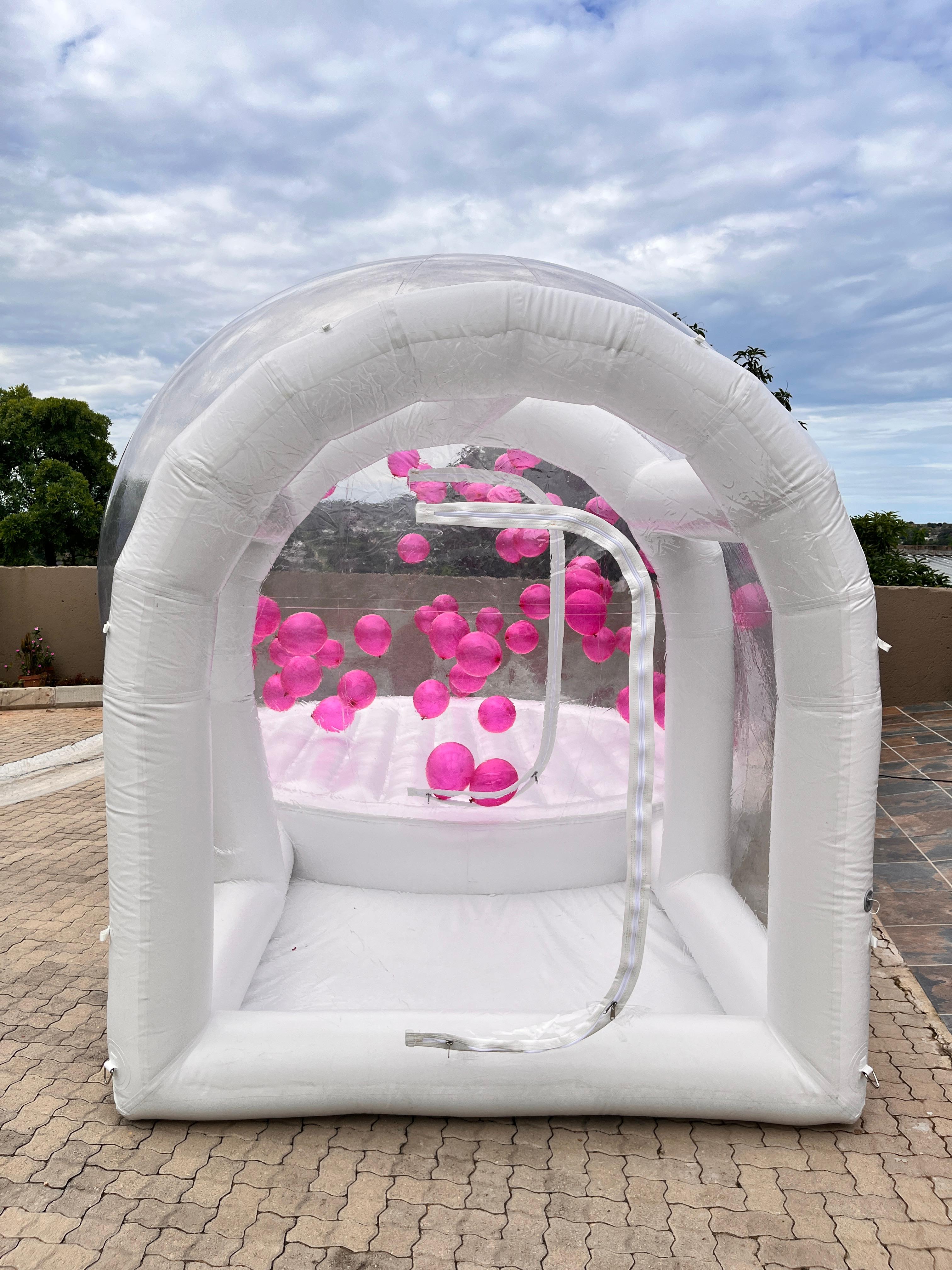 Inflatable Bubble House with Bouncy Floor